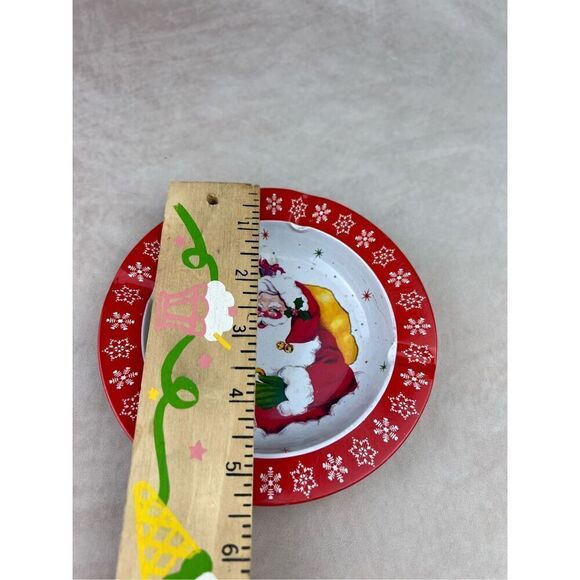 1960s 1970s Vintage Kitchsy Santa Ashtray - Picture 5 of 6